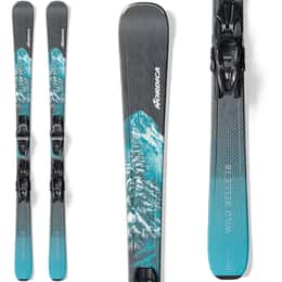 Nordica Women's Wild Belle 78 Skis with 10 FDT Bindings