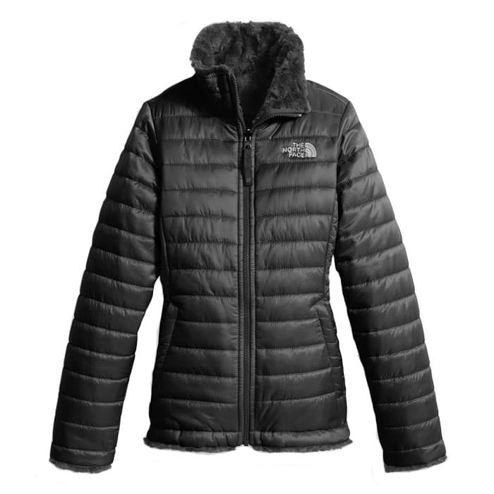 The North Face Girl's Reversible Mossbud Swirl Winter Jacket - Sun ...