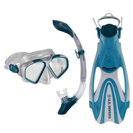 U.S. Divers Cozumel TX Mask, Fins and Snorkel Set '22