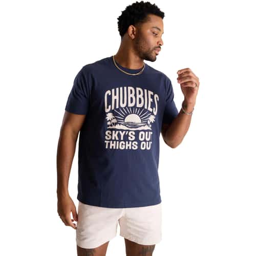 Chubbies Men's No Brainer Short Sleeve T Shirt alt image view 1