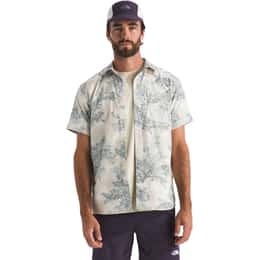 The North Face Men's Baytrail Pattern Short Sleeve Button Down Shirt