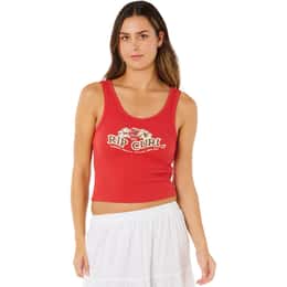 Rip Curl Women's Bells Crop Graphic Tank Top