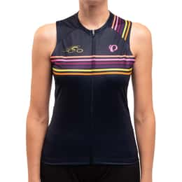 Pearl Izumi Women's HNH Attack Neon Stripes Bike Jersey