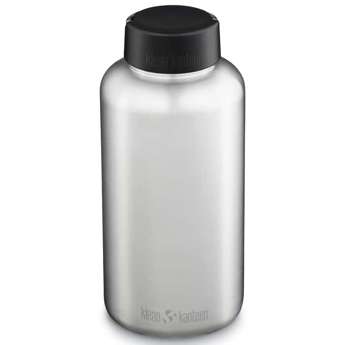 Klean Kanteen Wide 64 oz Water Bottle with Wide Loop Cap