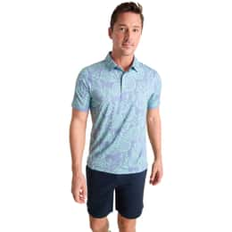 Chubbies Men's Hazy Thigh-napple Performance Polo Shirt