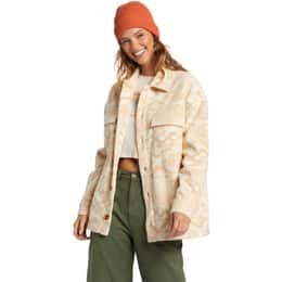 Billabong Women's Happy Camper Shacket Button Sweater