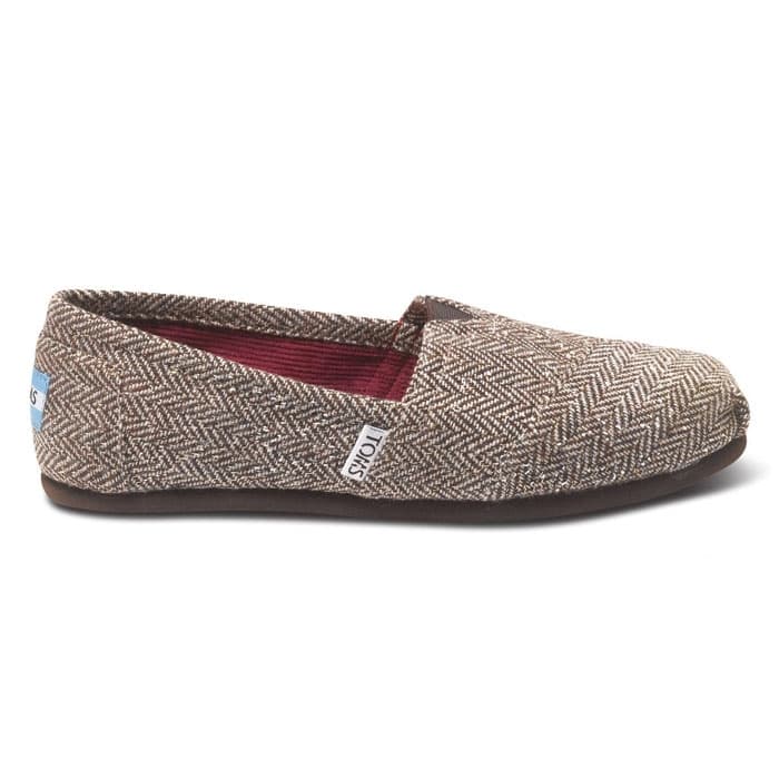 Toms Women�s Metallic Herringbone Casual Shoes Sun &amp; Ski