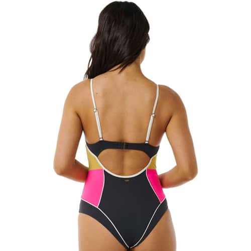 Rip Curl Women's Hibiscus Heat Splice One Piece Swimsuit alt image view 3