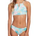 Billabong Girls' Mermaid Feels High Neck Two-Piece Swim Suit alt image view 1