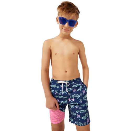 Chubbies Boys' The Neon Glades Swim Trunks alt image view 4