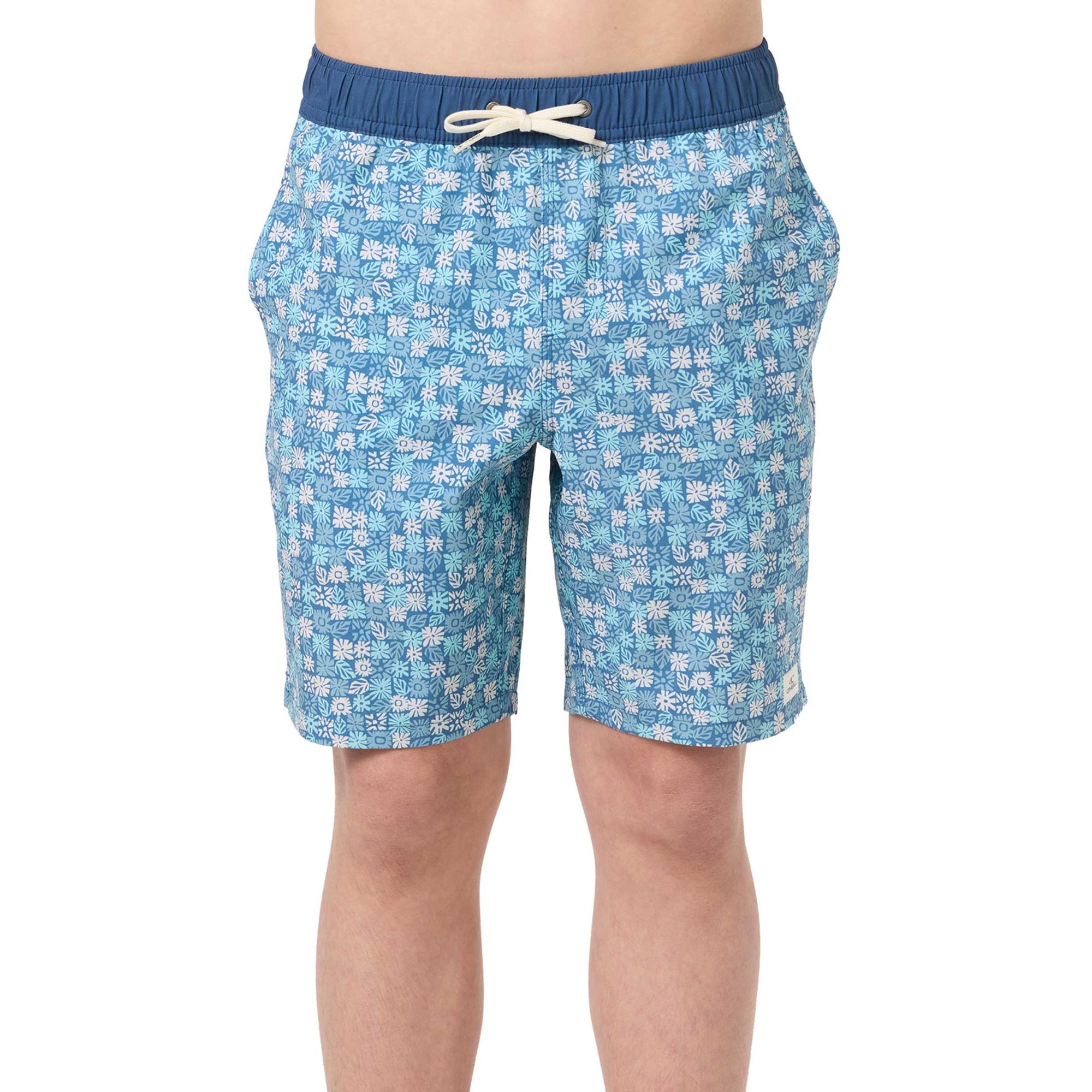 MY　LEGGIUNO STRIPED BROAD SHIRT SIZE0 Amazon.com: LAGUNA Boys Print Drawstring Boardshorts
