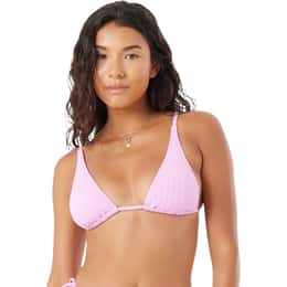 ROXY Women's Haleiwa Built Up Triangle Bikini Top