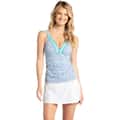 Cabana Life Women's Embroidered Tankini Top alt image view 1