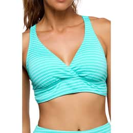 Next By Athena Women's Coronado Stripe 25 Minute Sport Bra Top