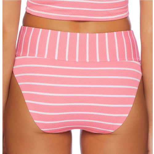 Splendid Women's Atmospheric Stripe High Waist Bikini Bottoms alt image view 2