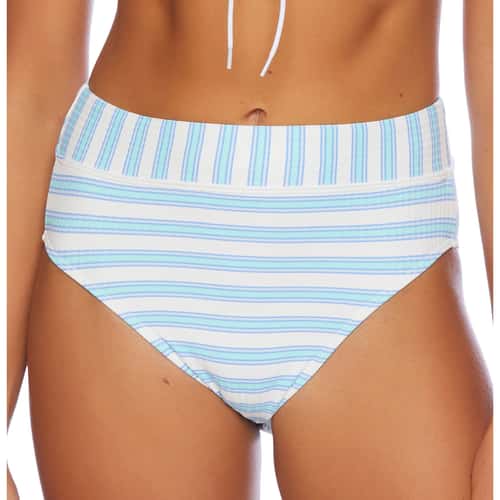 Splendid Women's Horizon Line High Leg Bikini Bottoms alt image view 1