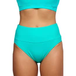 Next By Athena Women's High Waist Swimsuit Bikini Bottom