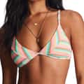 Billabong Women's Island Glow Tanlines Charlie Fixed Triangle Bikini Top alt image view 1