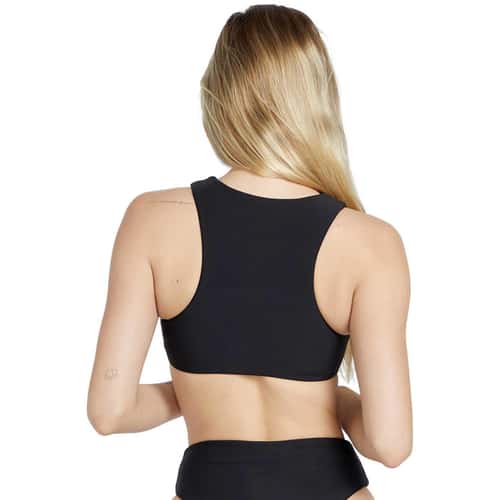 Volcom Women's Simply Seamless High Crop Bikini Top alt image view 2