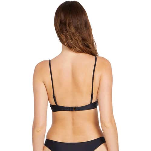 Volcom Women's Simply Solid Crop Bikini Top alt image view 2