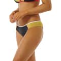 Rip Curl Women's Hibiscus Heat Splice Cheeky Coverage Bikini Bottoms alt image view 2