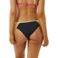 Rip Curl Women's Hibiscus Heat Splice Cheeky Coverage Bikini Bottoms alt image view 3