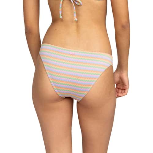 ROXY Women's Wavy Stripe Moderate Bikini Bottoms alt image view 3