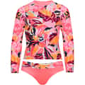Maaji Girls' Coral Leafy Odyssey RashguardSet alt image view 6