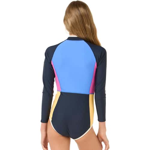 Rip Curl Girls' Block Party Long Sleeve Surfsuit alt image view 3