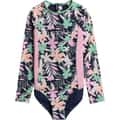 ROXY Girls' Ilacabo Active Onesie Printed Surf Tee alt image view 1