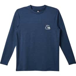 Quiksilver Men's DNA Logo Surf Long Sleeve Surf T Shirt