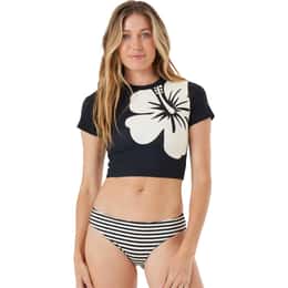 ROXY Women's Hang Loose Crop Rashquard