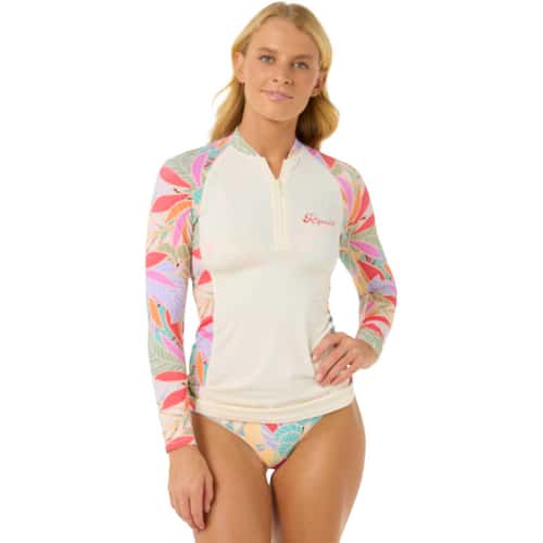 Rip Curl Women's Cala Vadella Long Sleeve UPF Rash Guard alt image view 2