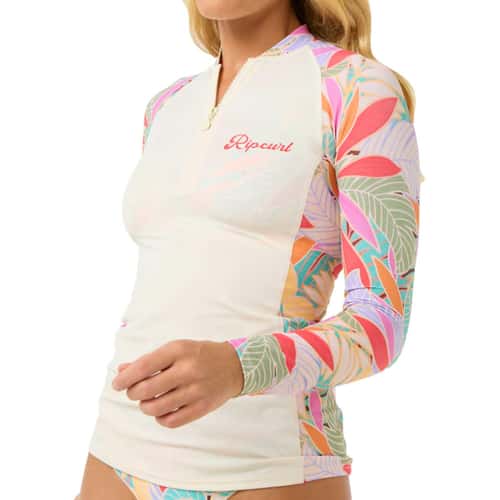 Rip Curl Women's Cala Vadella Long Sleeve UPF Rash Guard alt image view 4
