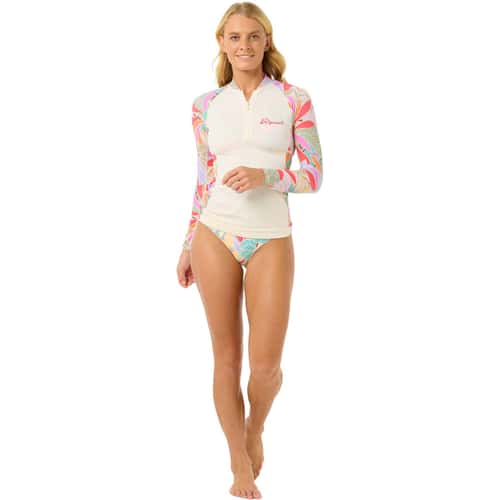 Rip Curl Women's Cala Vadella Long Sleeve UPF Rash Guard alt image view 5