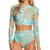 ROXY Womens Pro Nose Ride Crop Lycras Rashguard