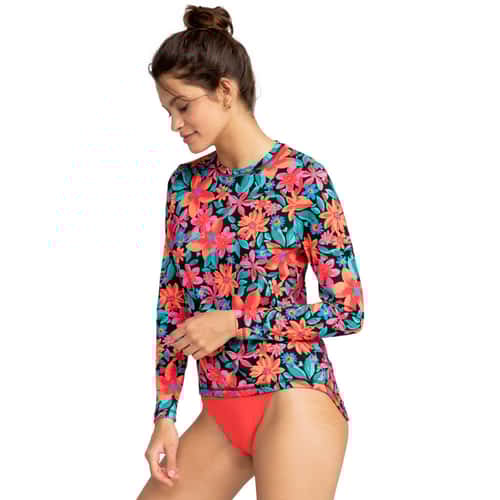 ROXY Women's Sea Skippin PY Lycra Rashguad alt image view 3