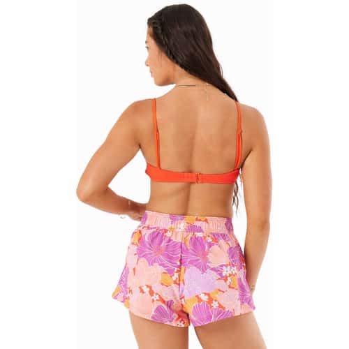 ROXY Women's Bell Bottom Blooms No Bad Waves Boardshort alt image view 3