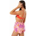ROXY Women's Bell Bottom Blooms No Bad Waves Boardshort alt image view 4