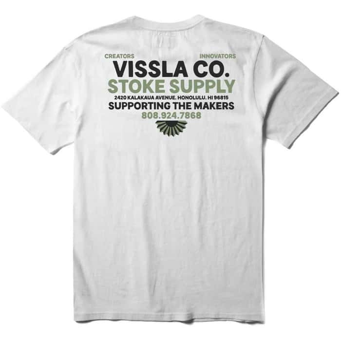 Vissla Men's Stoke Supply Short Sleeve Pocket T Shirt