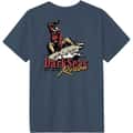 Dark Seas Men's Rodeo Pigment T Shirt alt image view 3