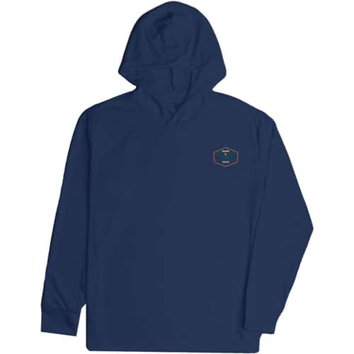 Dark Seas Men's Progressive Long Sleeve Hooded T Shirt alt image view 2