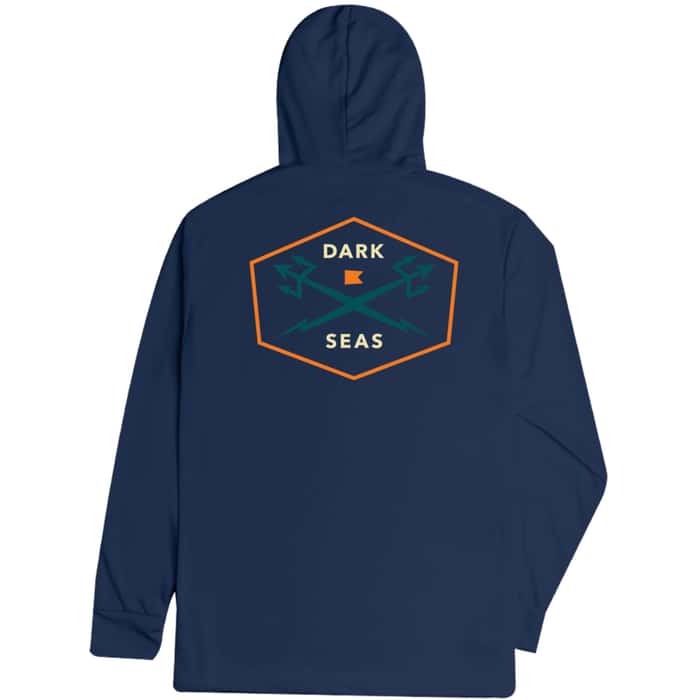 Dark Seas Men's Progressive Long Sleeve Hooded T Shirt