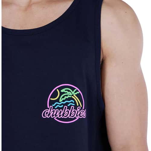 Chubbies Men's Neon Dream Tank Top alt image view 4