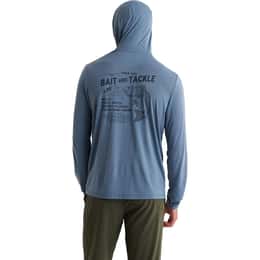 Free Fly Men's Bait & Tackle Bamboo Lightweight Graphic Hoodie