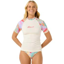 Rip Curl Women's Cala Vadella Short Sleeve Rash Guard