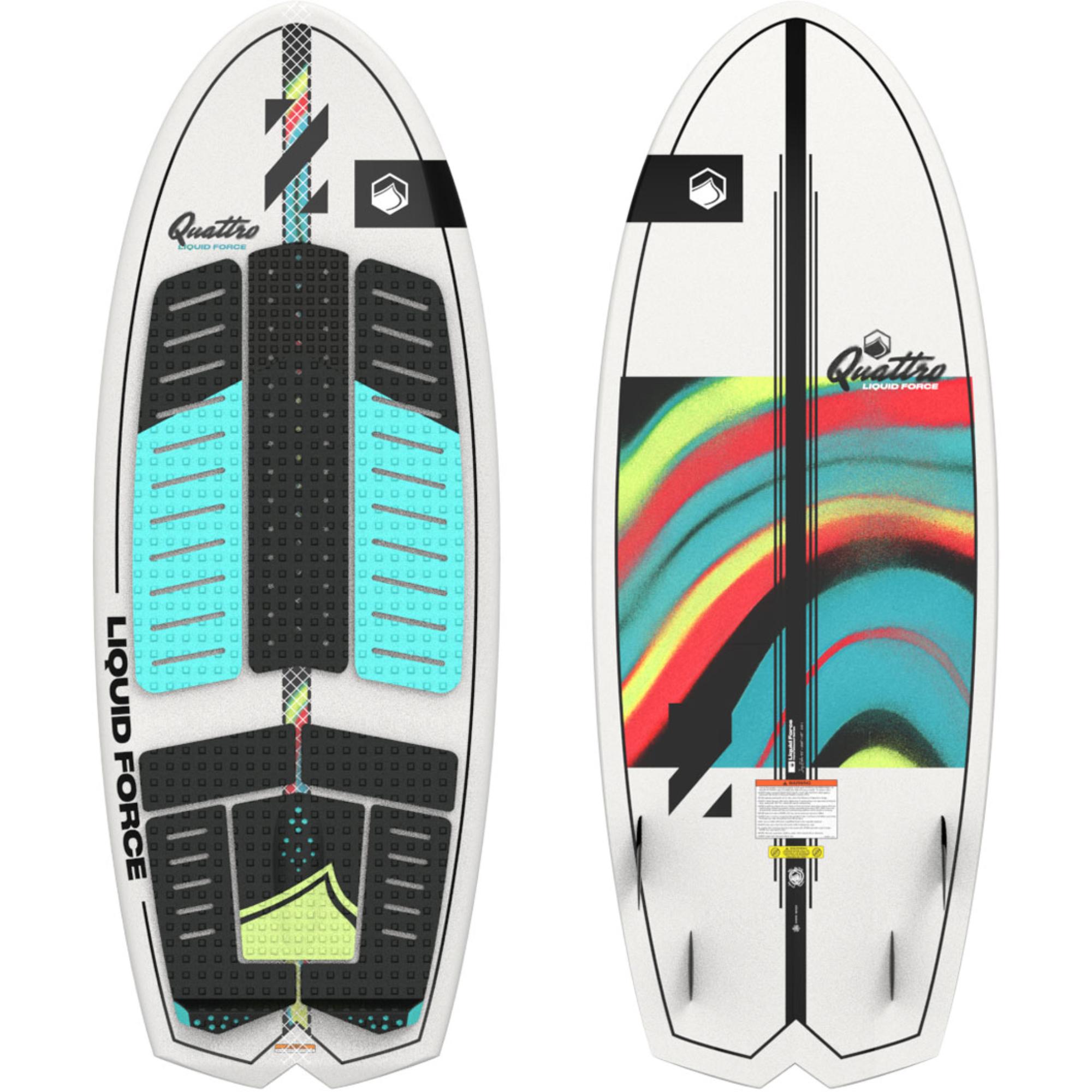 Liquid Force Quattro Quad Wakesurf Board 