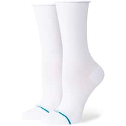 Stance Women's Rolled Solid Crew Socks