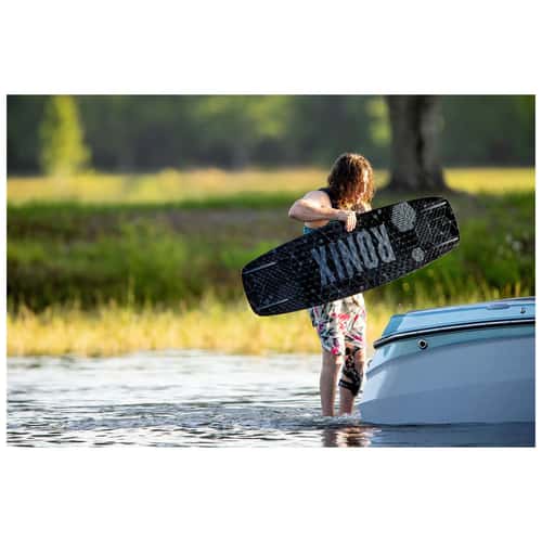 Ronix Men's Parks Wakeboard Package with Anthem 10.5-14.5 Bindings '24 alt image view 4