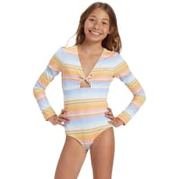 Billabong Girls' Blissed Out Bodysuit Rashguard